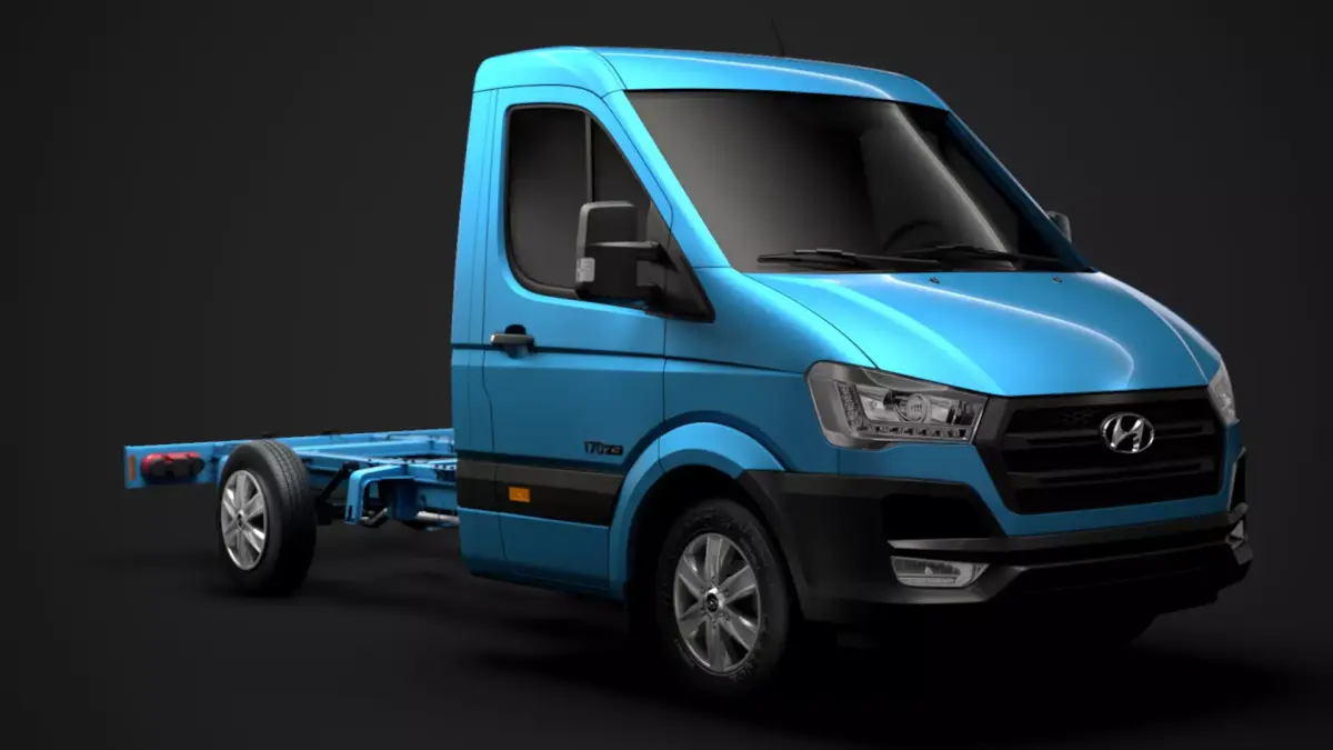 Hyundai H350 Chassis Single Cab SWB 2020 3D model