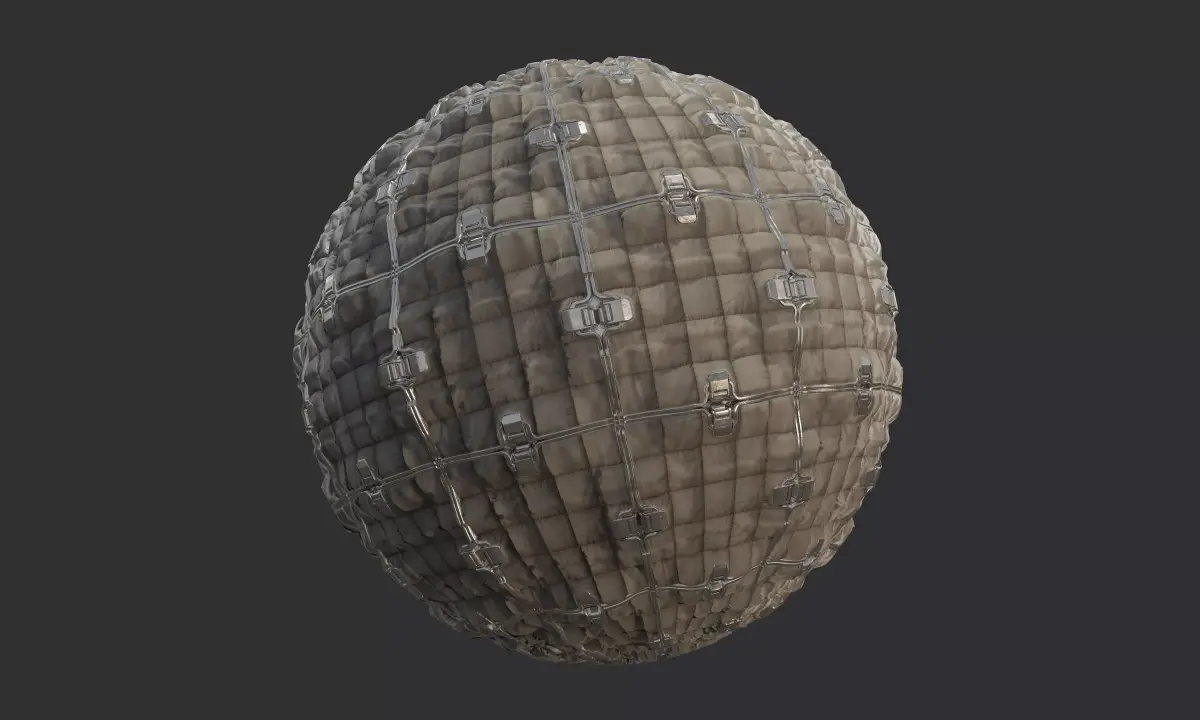 Sci-Fi Military Seamless PBR Texture 72 Texture