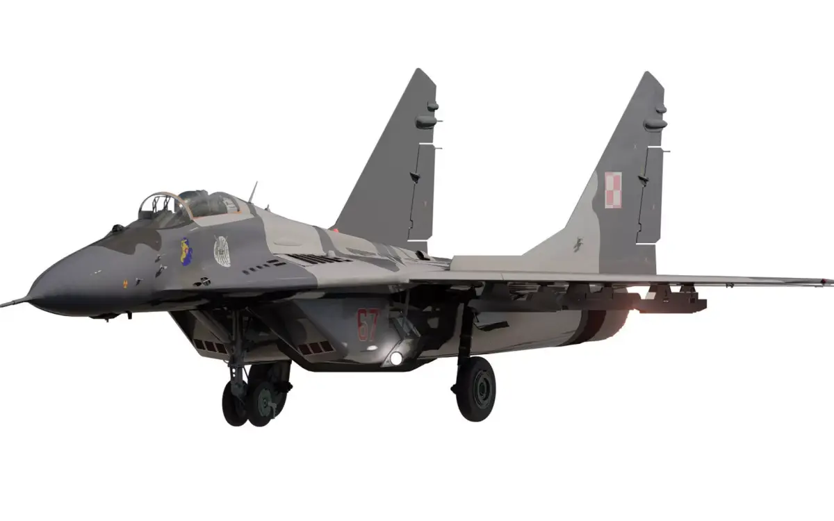 Mig 29 jet fighter 3D model