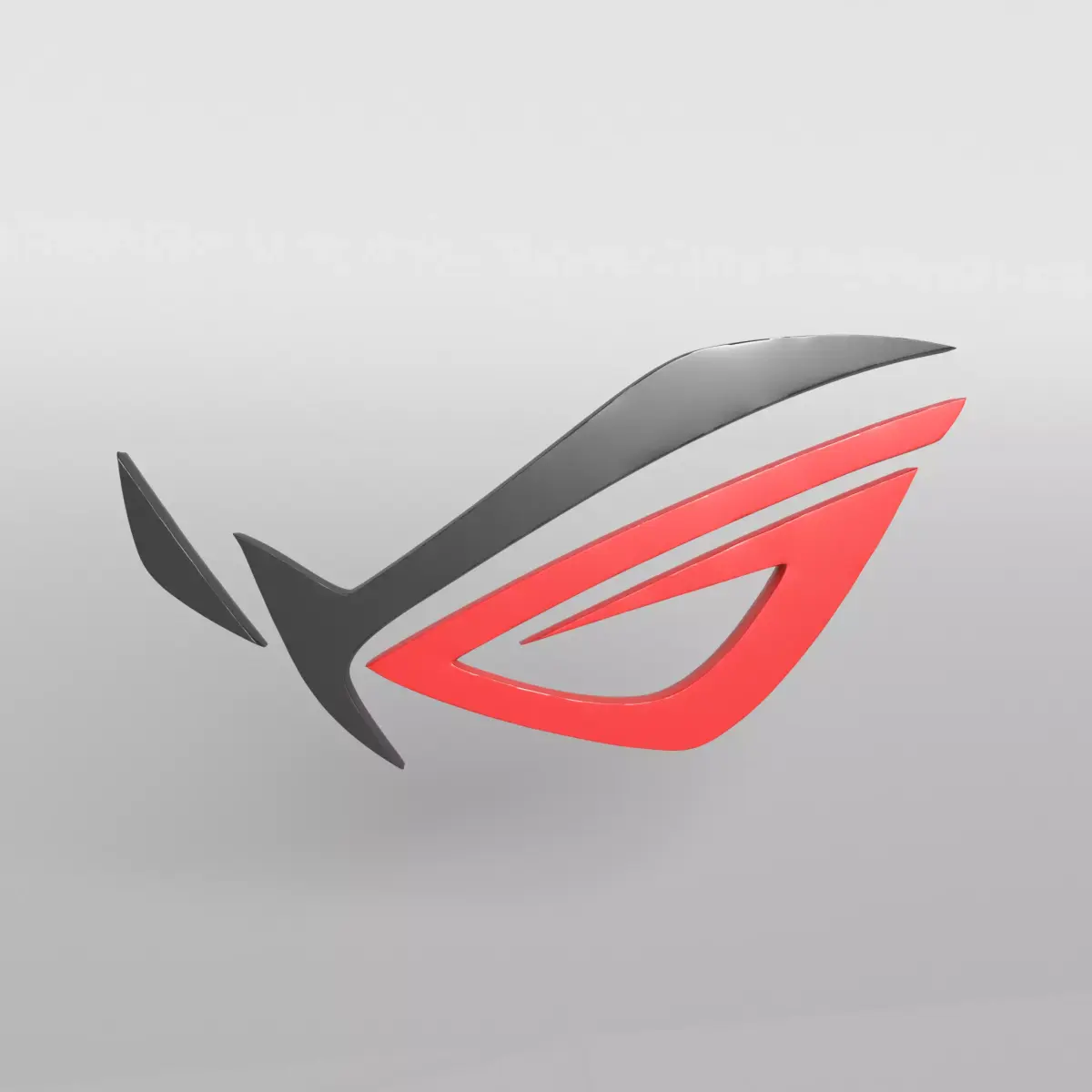 ROG Logo version1 002 Free low-poly 3D model