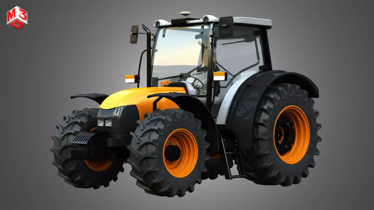 ST MAX - 105 Tractor 3D model