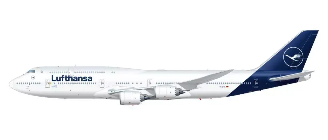 Boeing 747-8 3D model