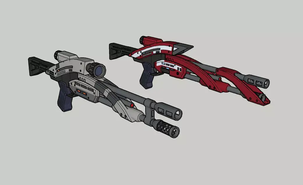 M-92 Mantis Low-poly 3D model