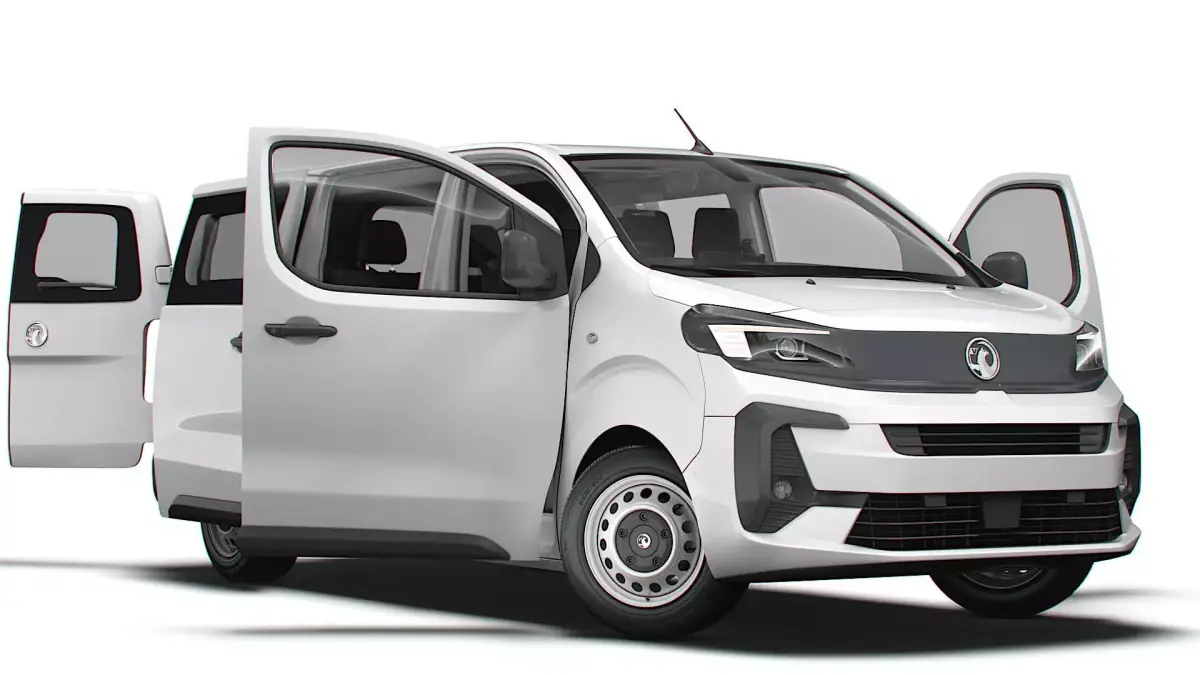 Vauxhall Vivaro Electric CombiVan L3 HQ Interior 2024 3D model