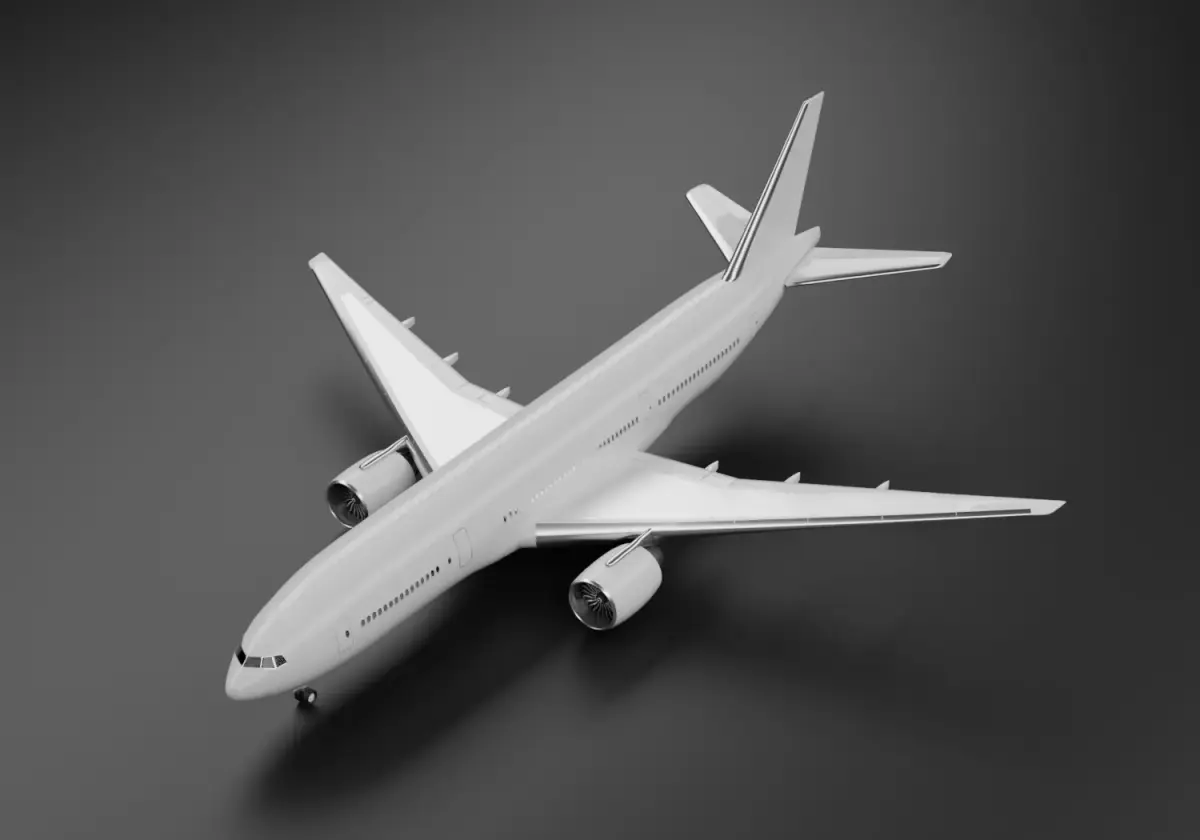 Boeing 777-200ER 3D model purchase