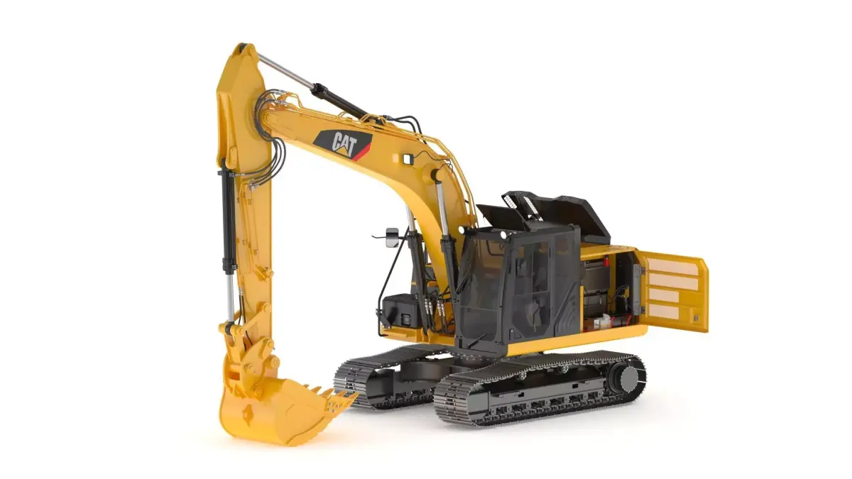 Small Excavator 316E 3D model