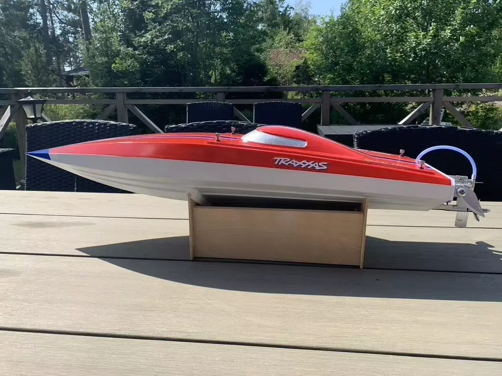 Deep-V RC Boat 80cm for Rough Water 3D print model