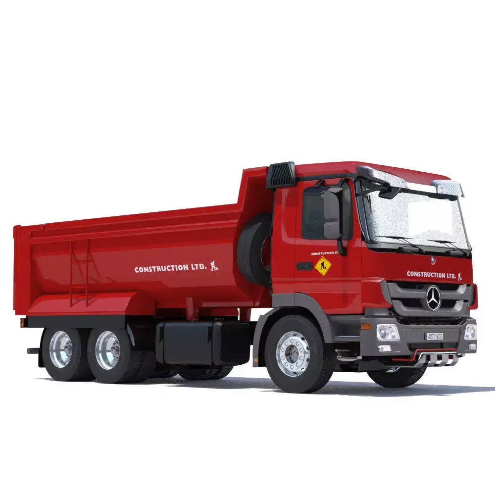 Mercedes Actros Dumper 3D model