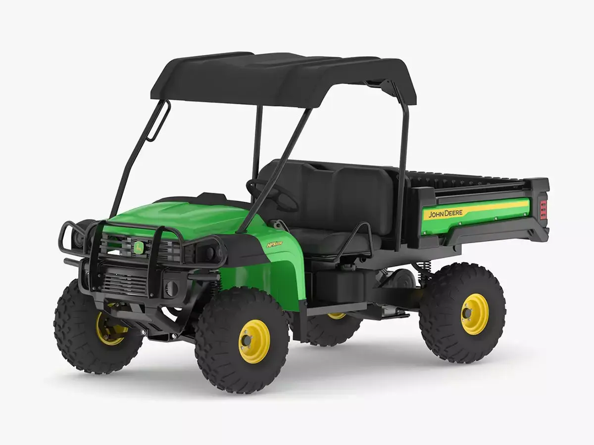 John Deere HPX615E Utility Vehicle 01 3D model