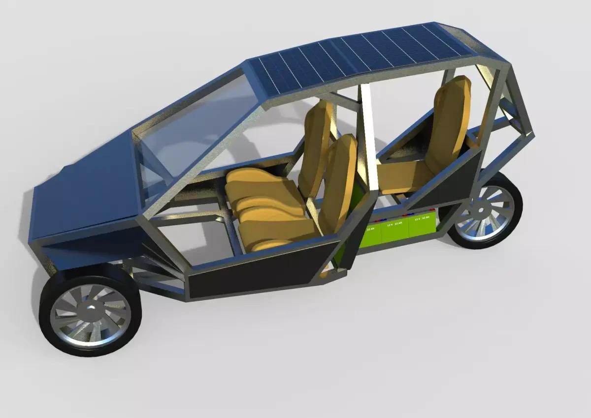 Reverse Trike 3D model