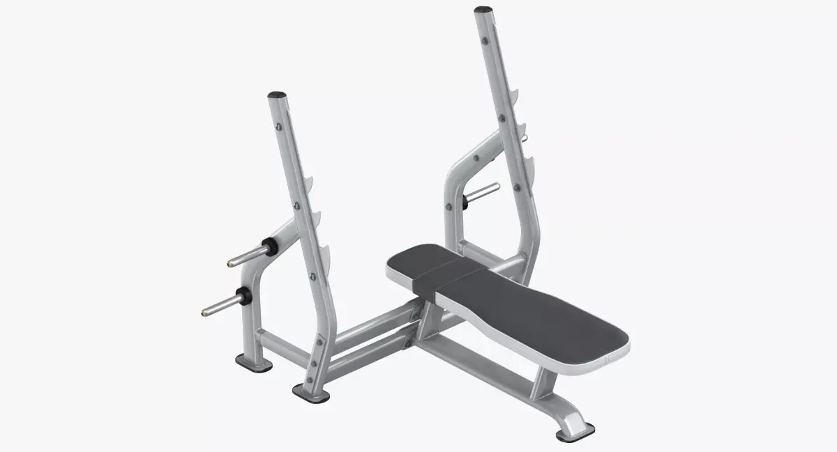 Flat Press Bench 01 3D model