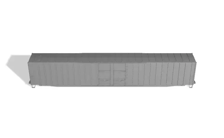 HO Pullman Standard 84 4 Excess Height Boxcar  3D print model