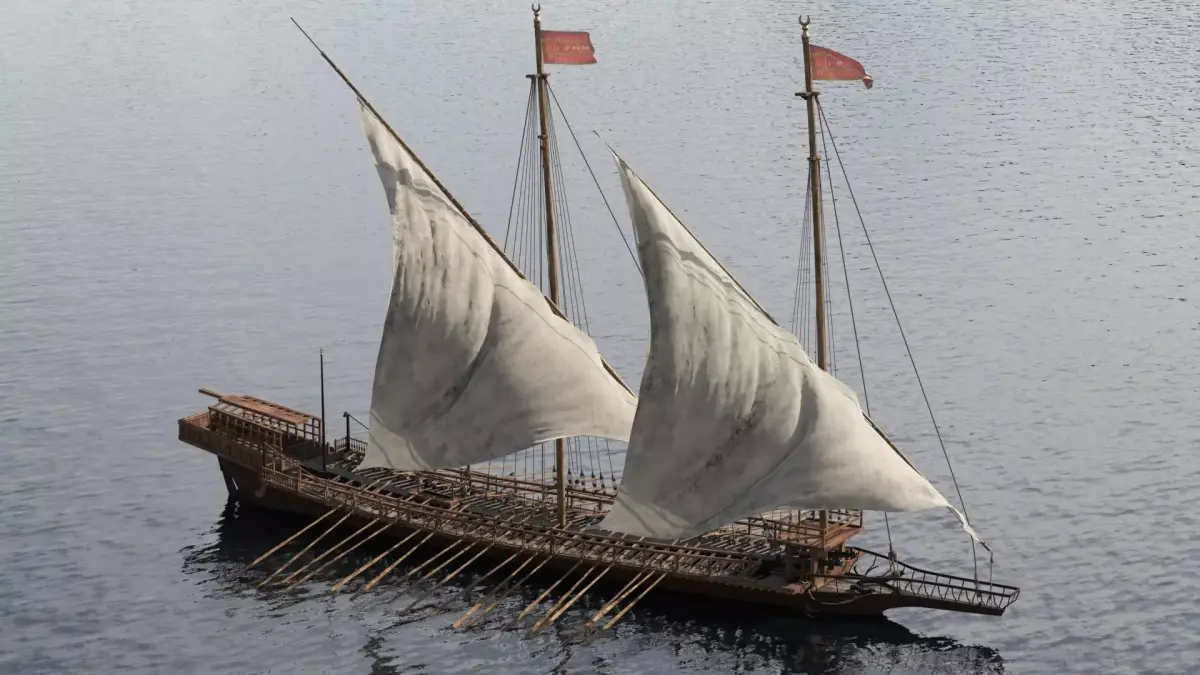Ottoman Ship 3D model