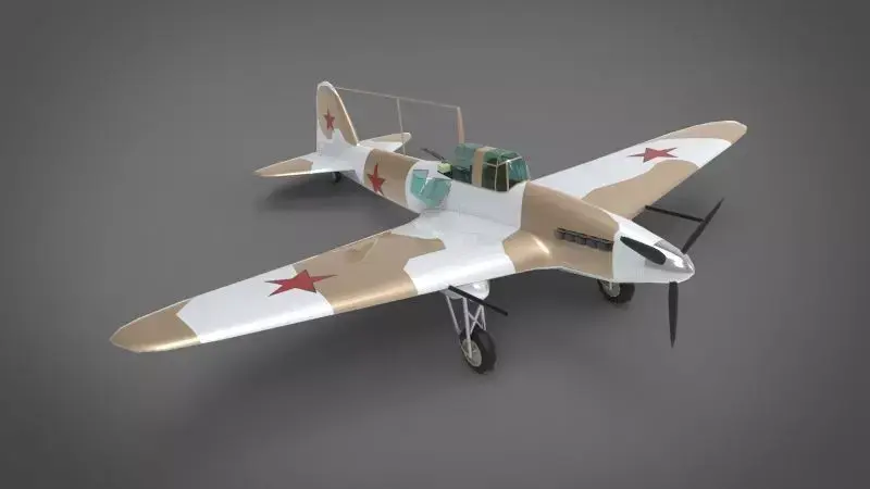 Ilyushin Il-2 Sturmovik 3D model purchase