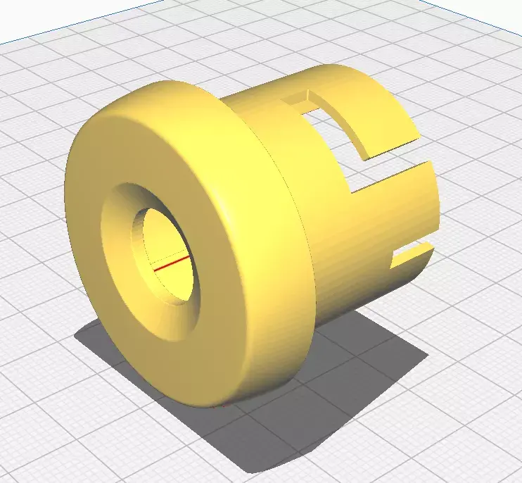 Yamaha Aerox Bosch cap 3D model
