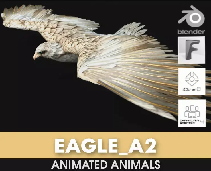 Eagle A2 3D model