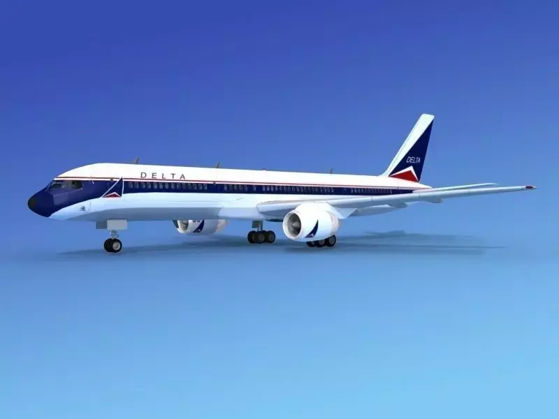 Boeing 757-200 Delta 1 3D model