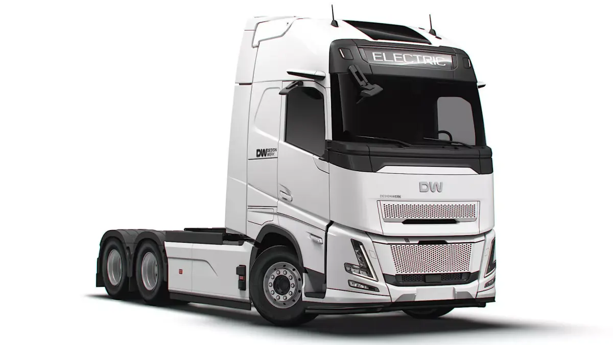 DW High Cab Aero 6x2 Tractor 2026 3D model