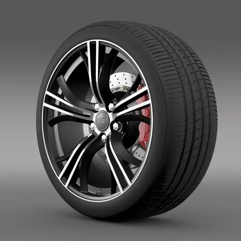 Audi R8 Exclusive wheel 3D model
