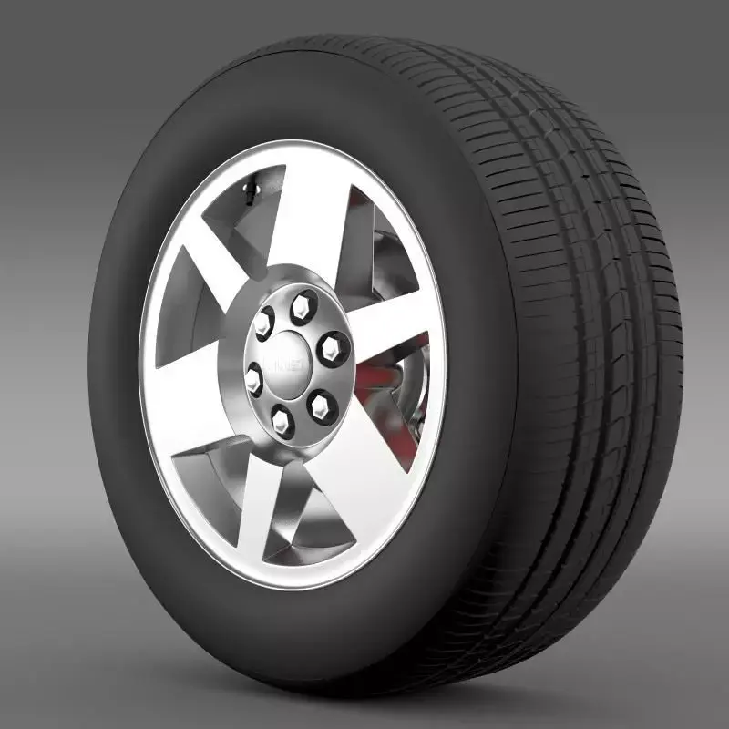 GMC Yukon XFE wheel 3D model