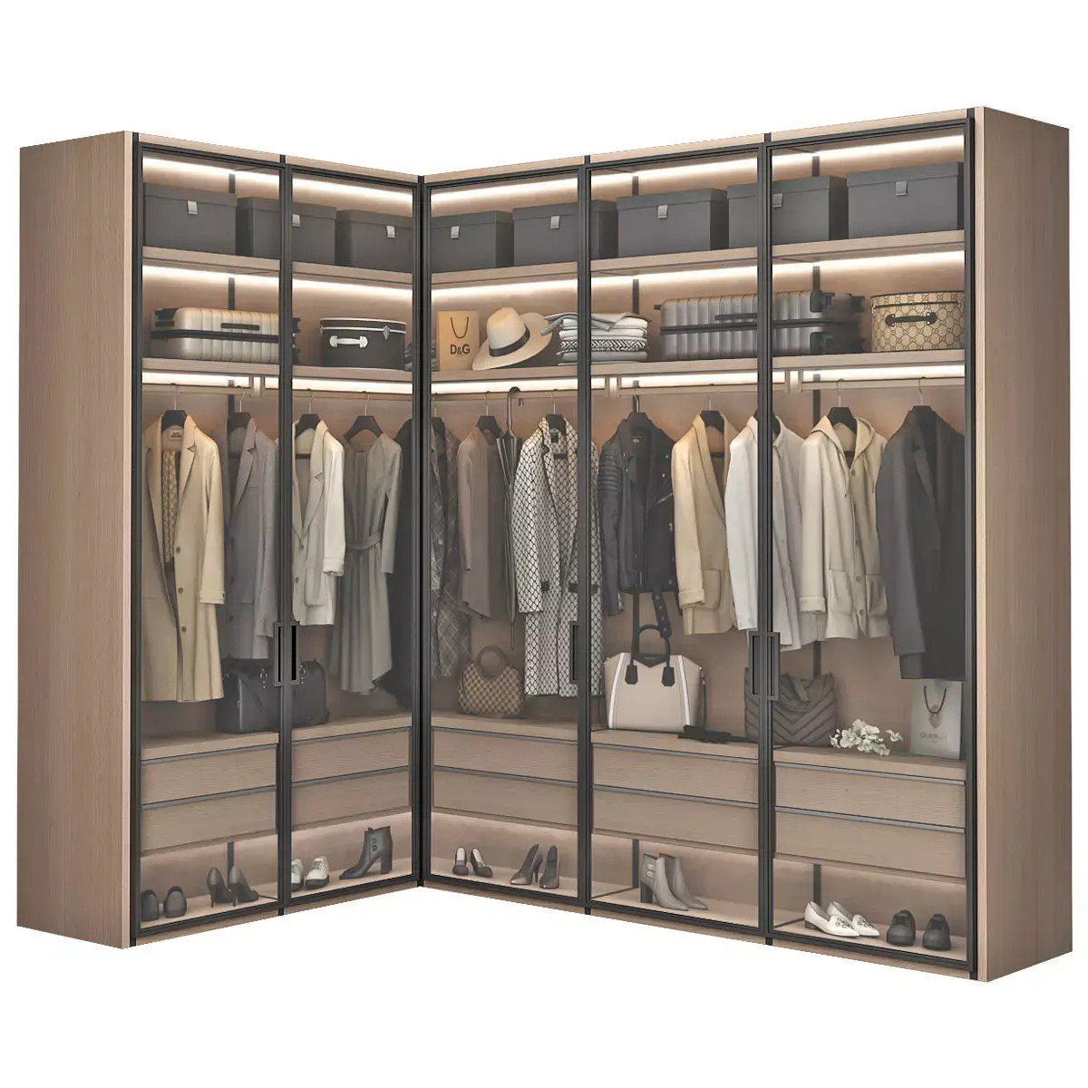 Walk-in Closet 98 part 5 3D model