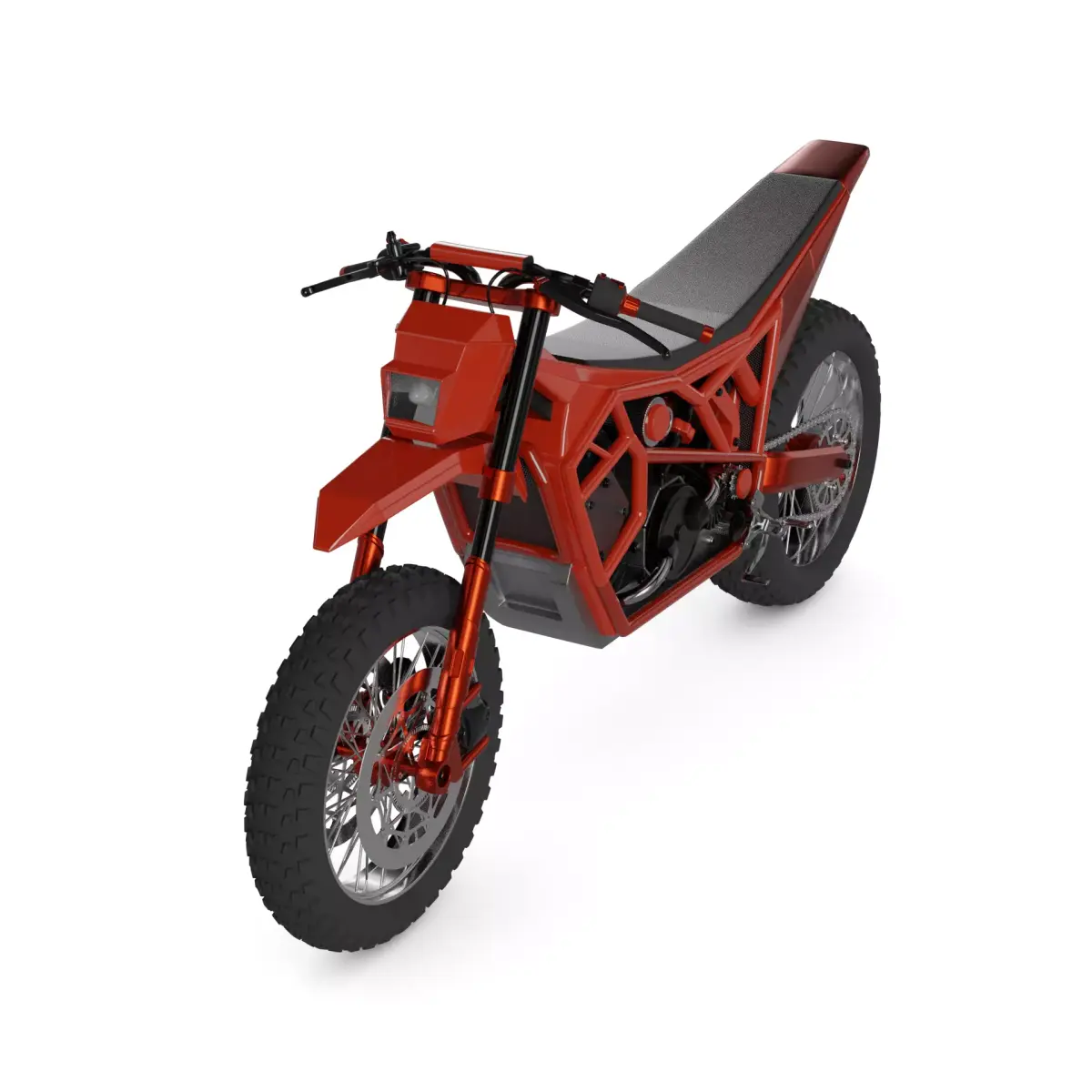 Trials Motorcycle 3D model order