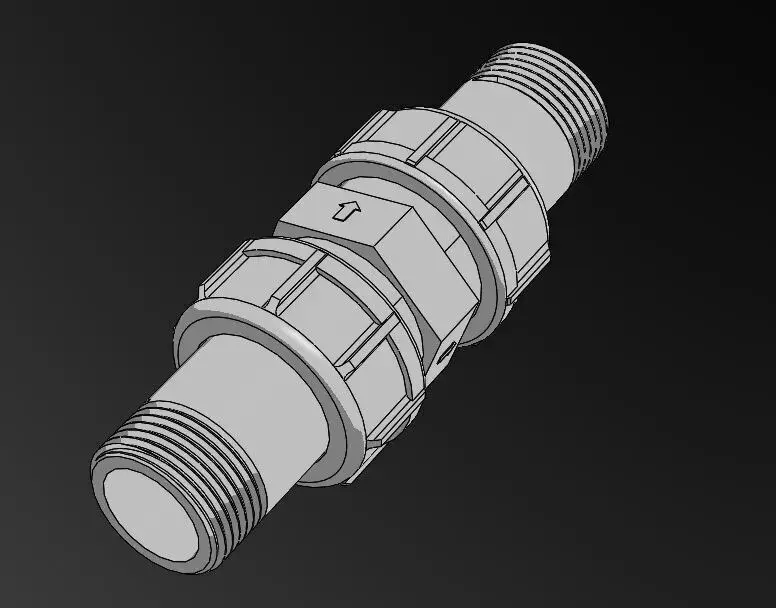ProMinent DN15 Injection valve 3D model