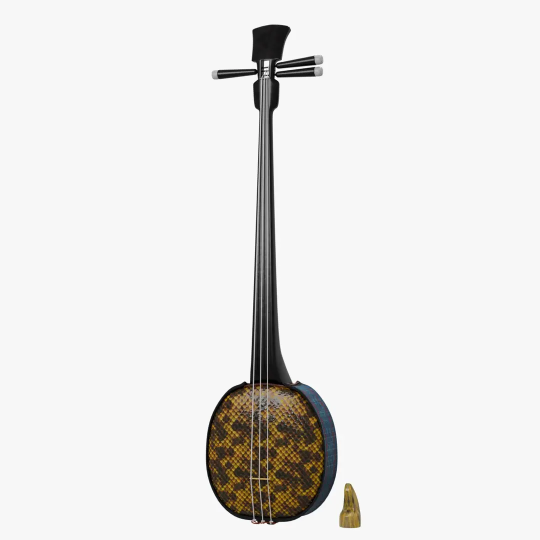 Sanshin 3D model