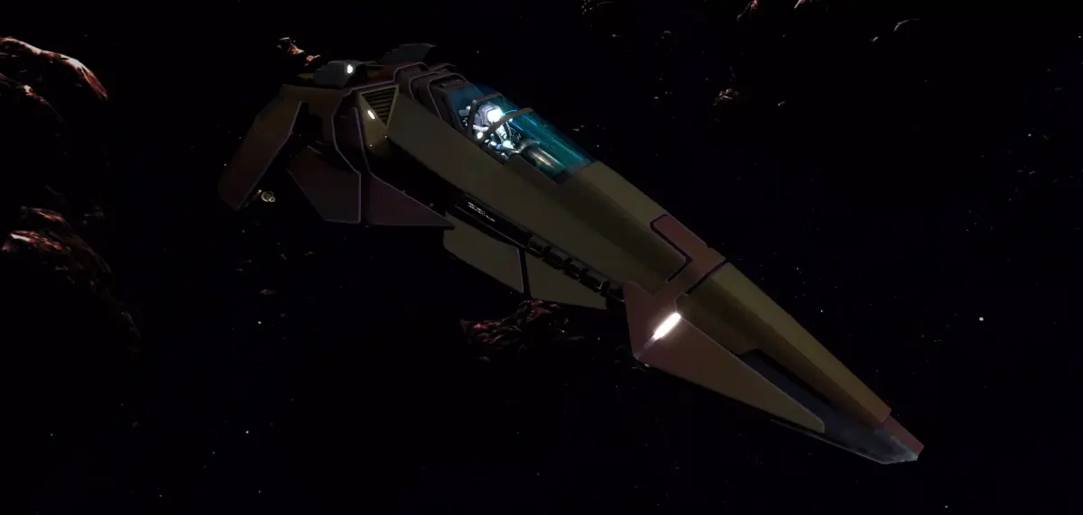 WIPE OUT - XF SPACE FIGHTER Low-poly 3D model