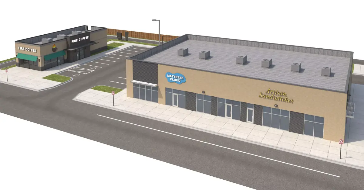 Retail-142 Retail Stores 3D model