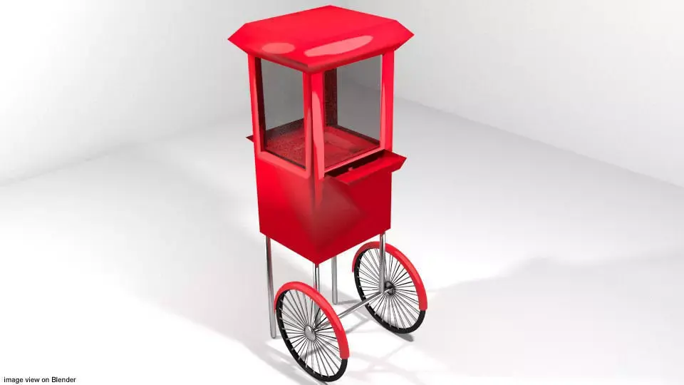 Trade Trolley - Type 3 3D model