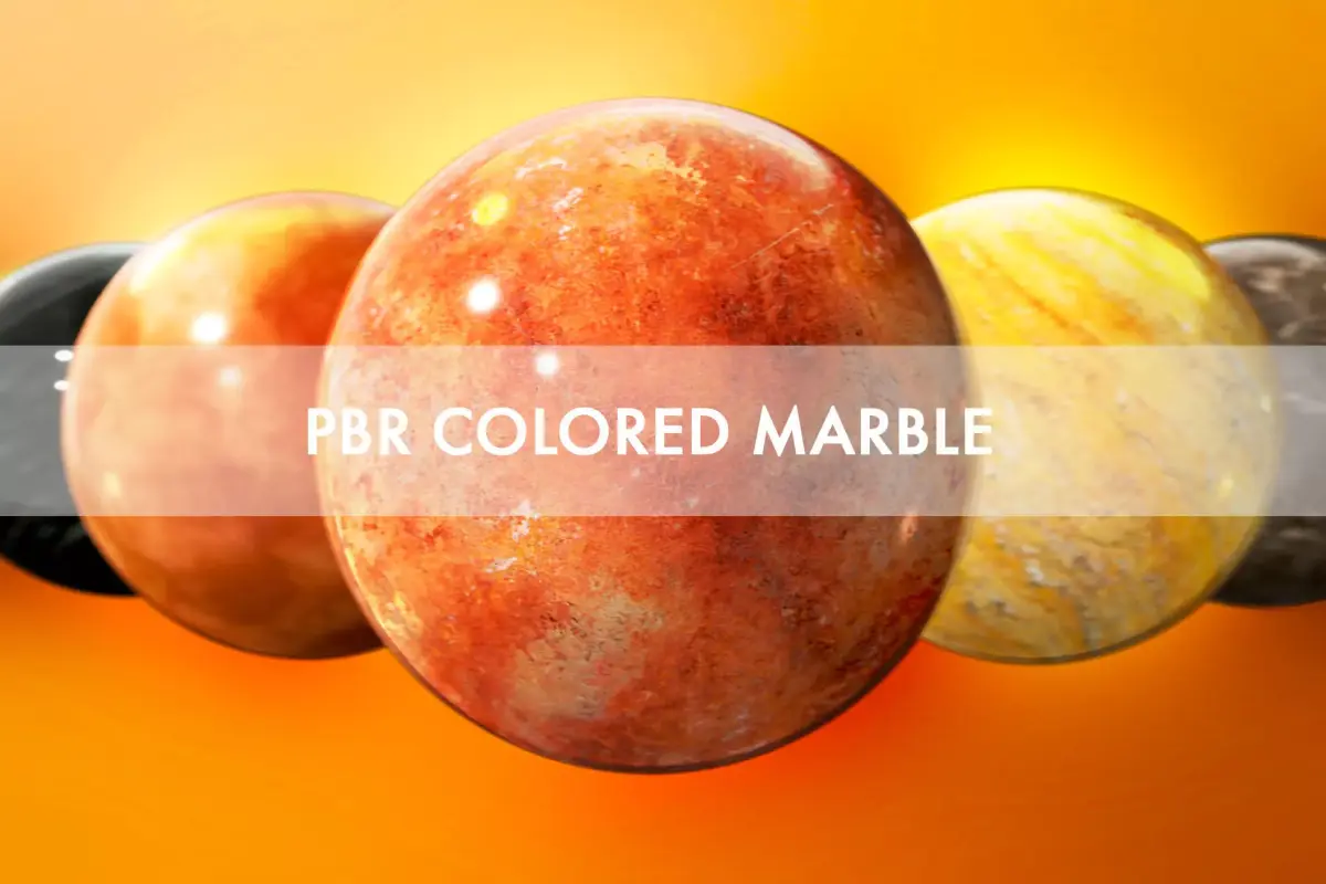 PBR Colored Marble Part 1 Texture