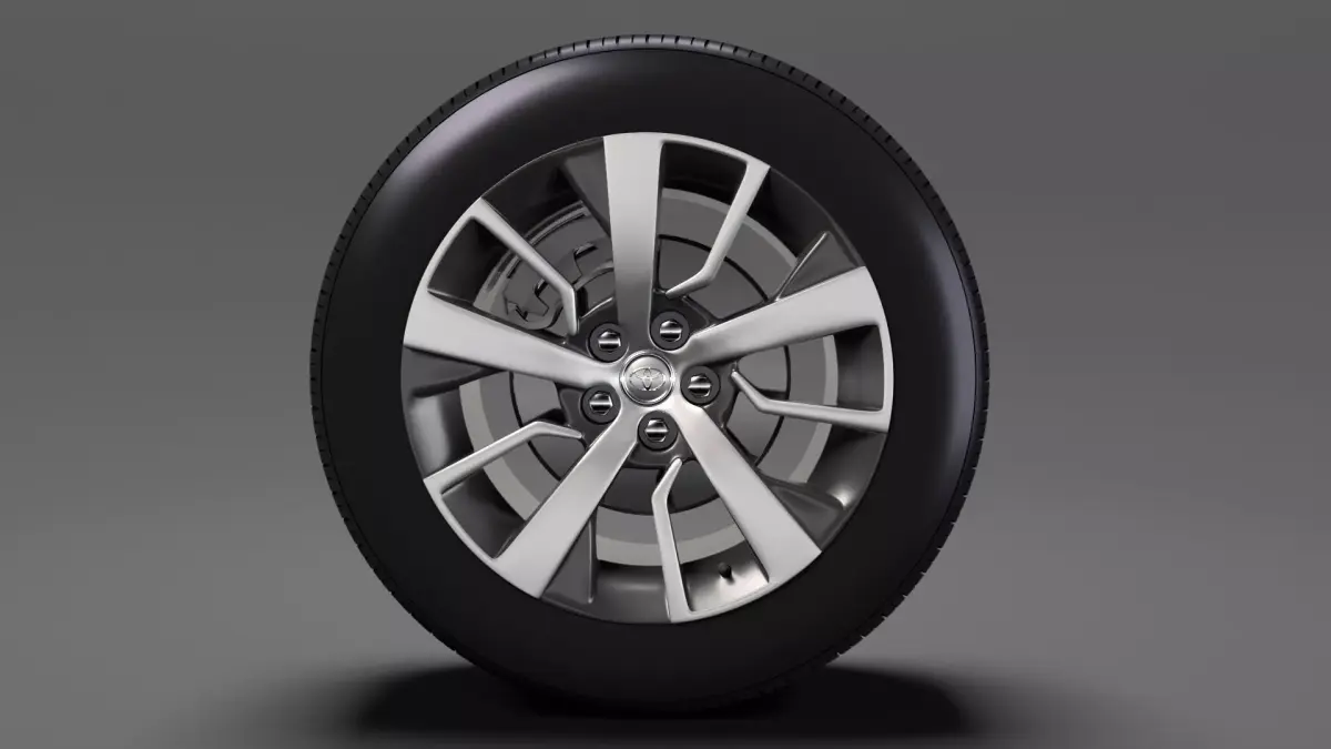 Toyota ProAce Verso wheel 2017 3D model