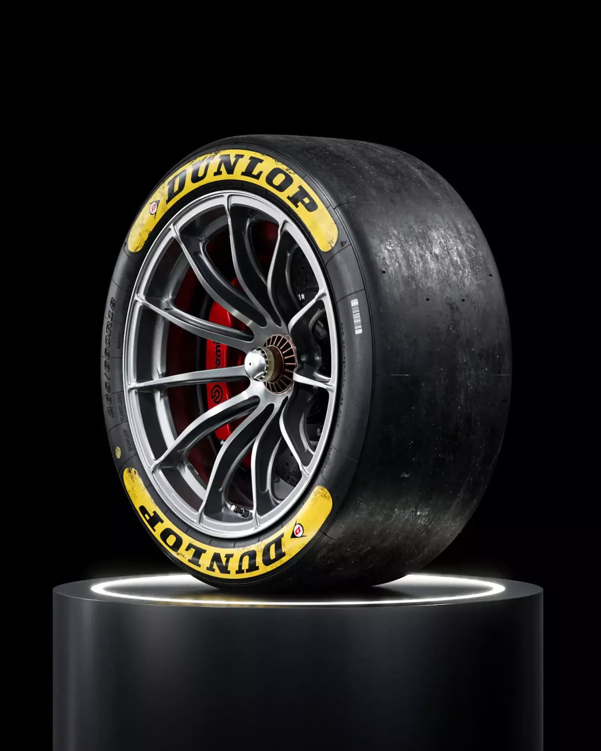 Dunlop LeMans24 265 660 R18 Front 3D model