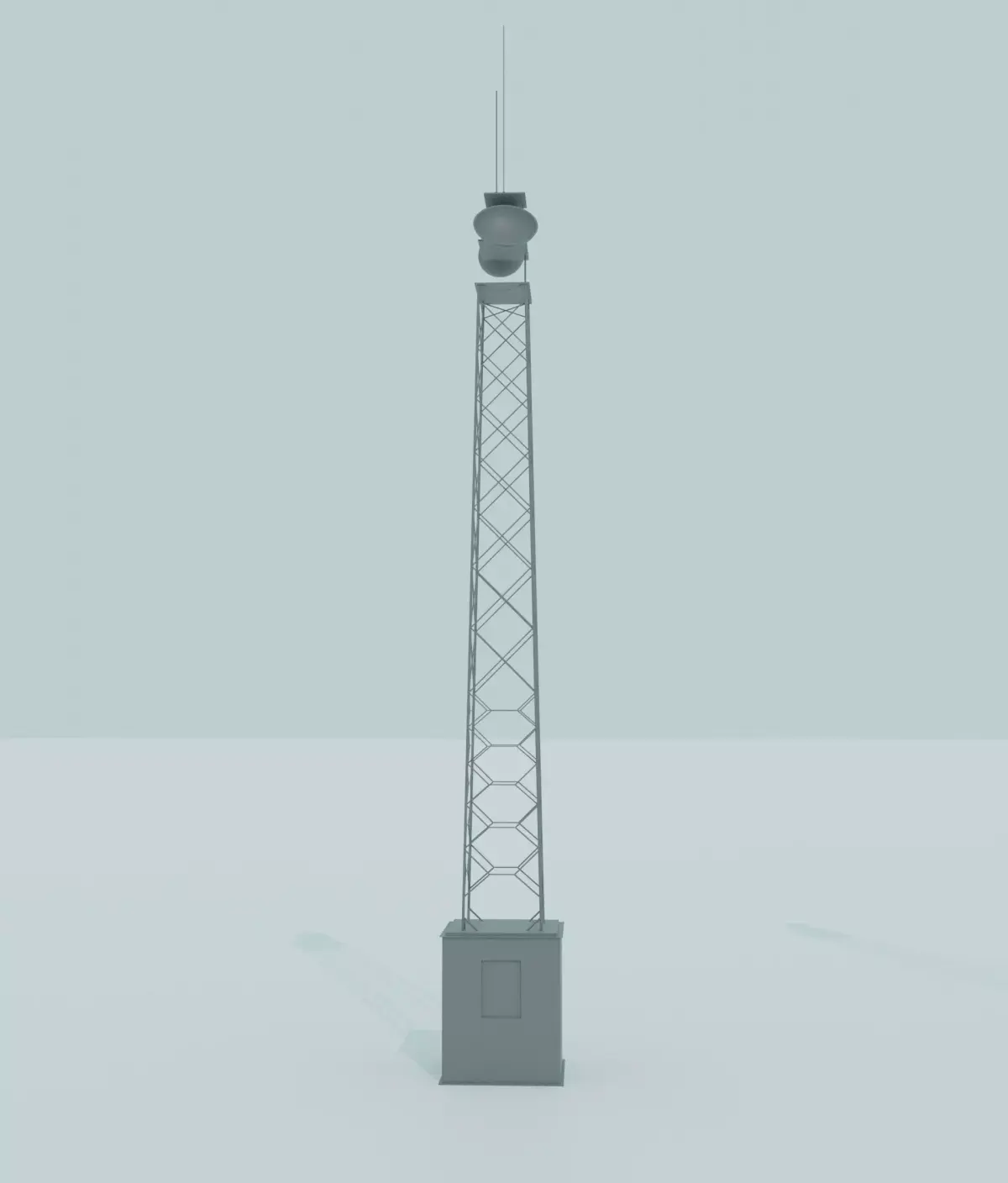 Different Radio Towers 3 Pack Free 3D model