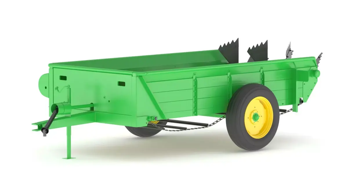 John Deere 34 Muck Spreader 3D model