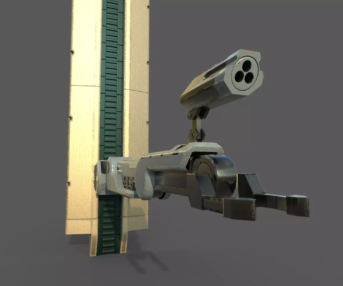 PBR new manipulator 3D model
