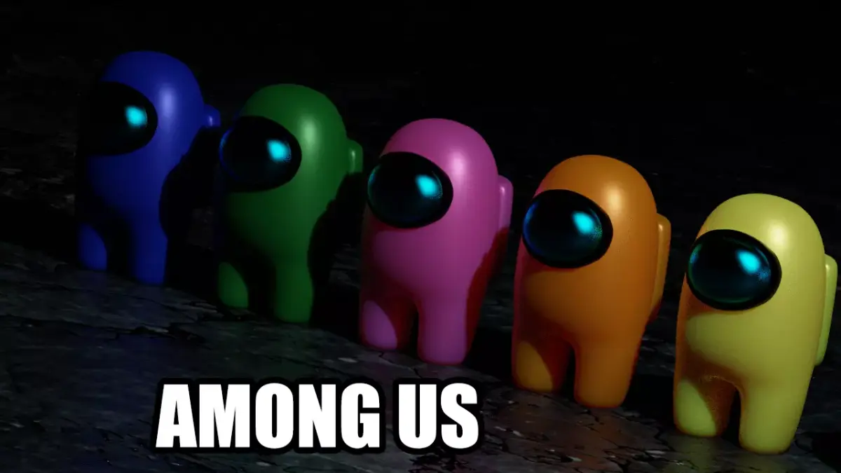 Among Us - Colors Pack Low-poly 3D model