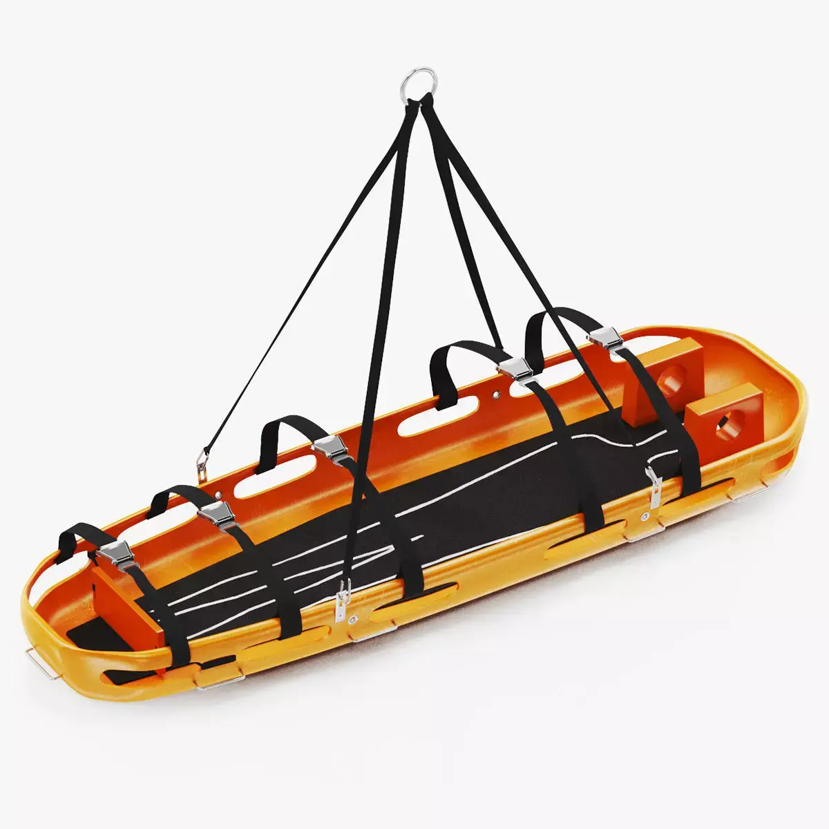 Helicopter Stretcher Low-poly 3D model