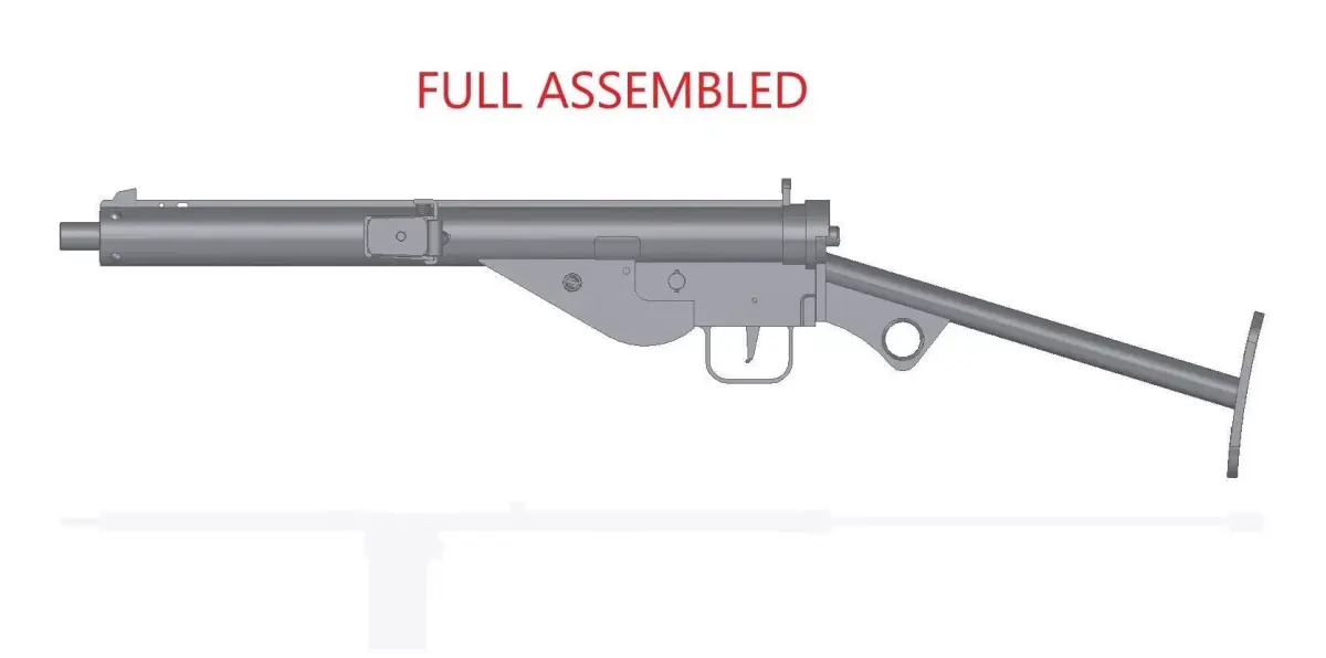 STEN MkIII 3D model
