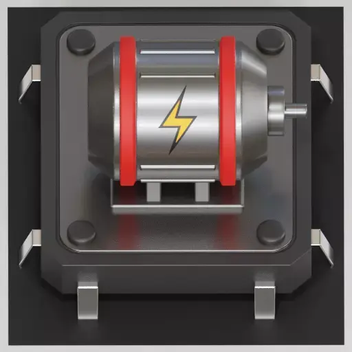 E-Motor-1-Output  3D model