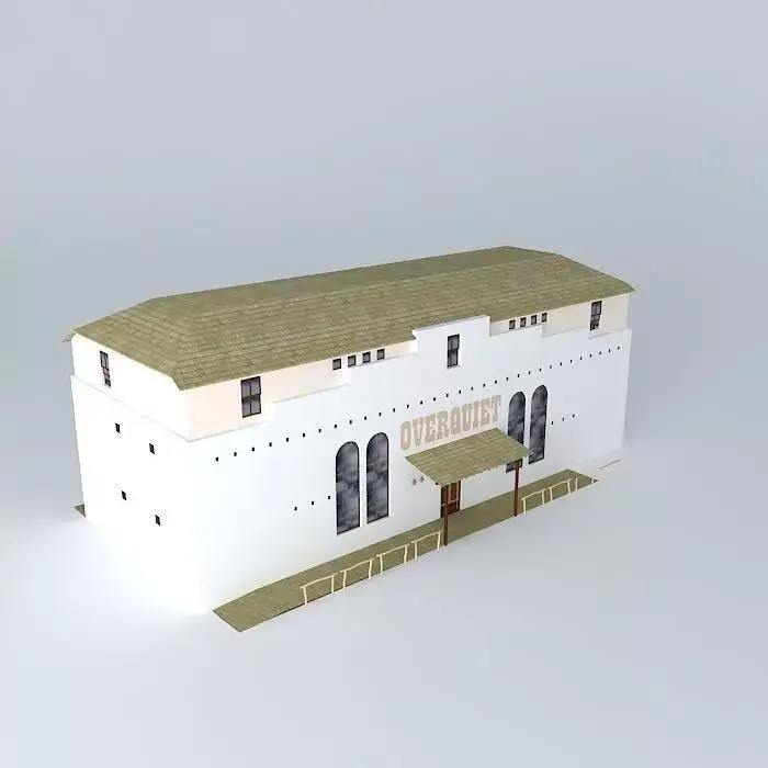 Western Saloon Overquiet Free 3D model