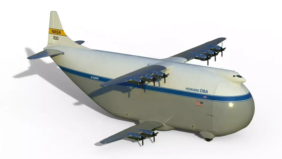 Howard DH-100 DBA 3D model