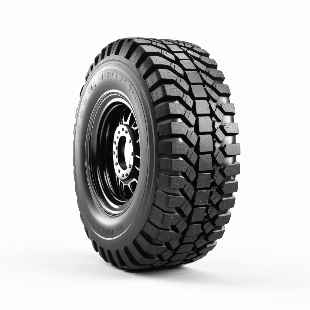 OffRoad Tire Wheel Rim 3D model