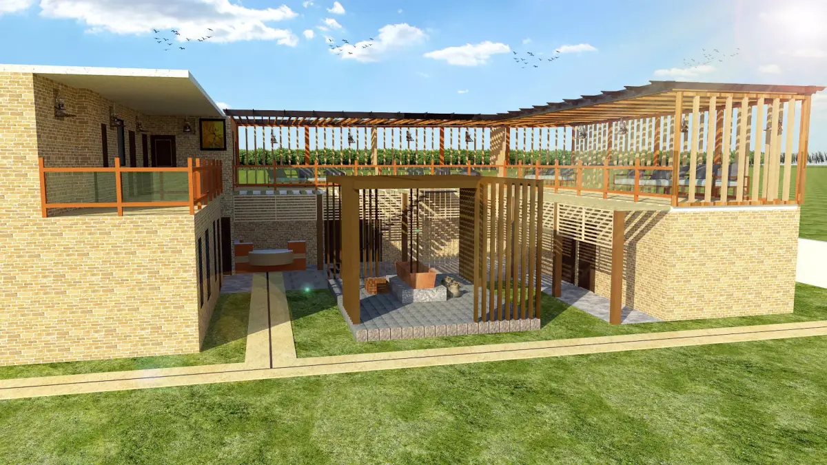 VILLAGE HOUSE 3D model