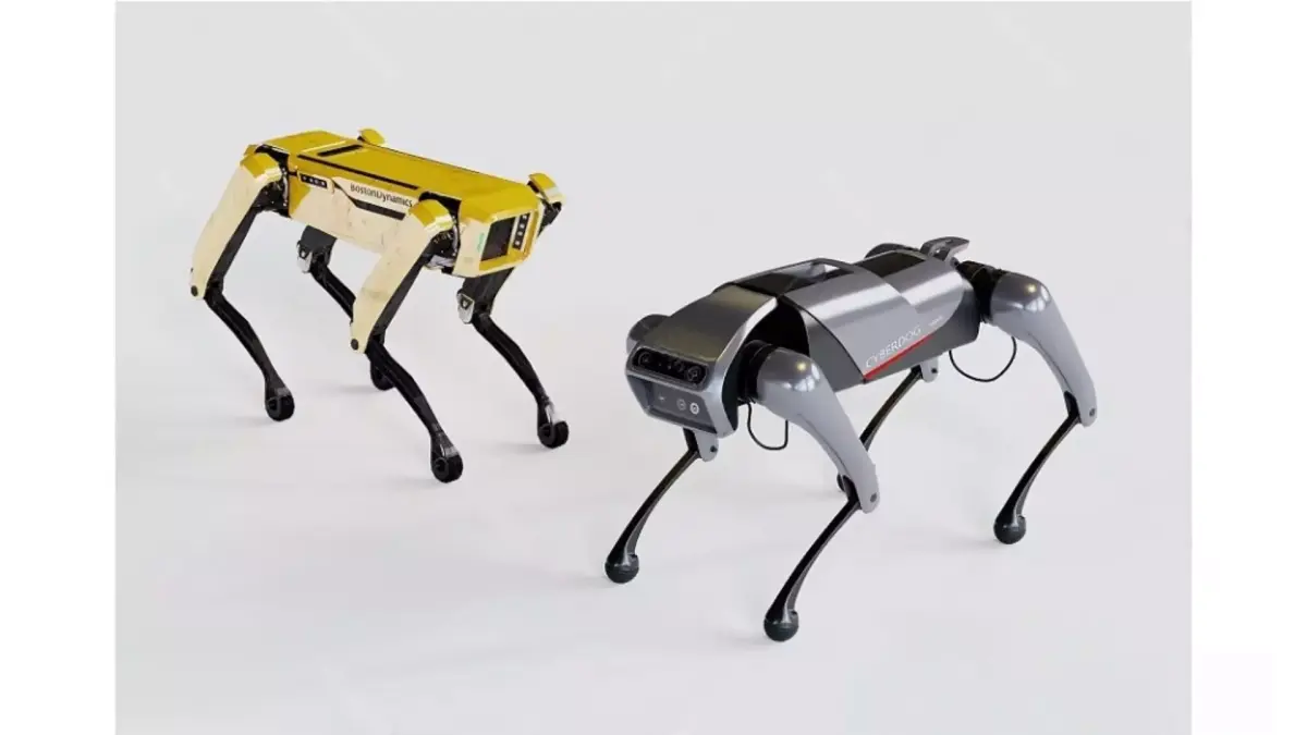 Robot dog 3D model 6