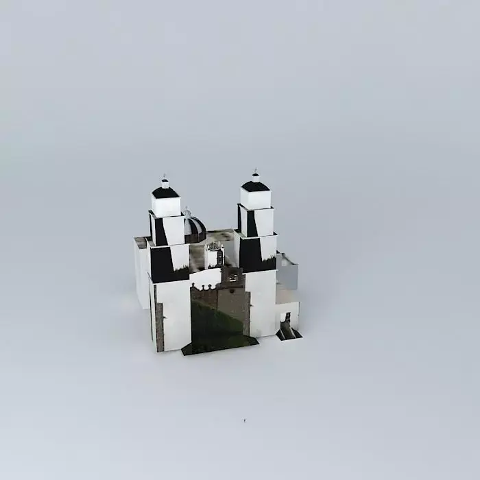 church 3D model buy