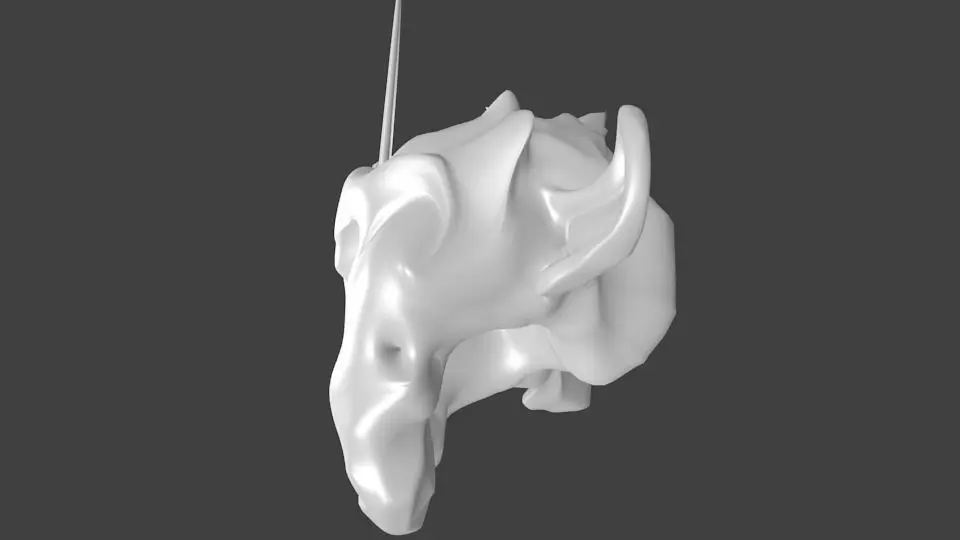 evil money  Low-poly 3D model