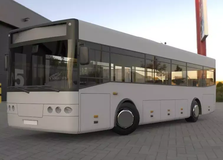 Urban Bus 3D model