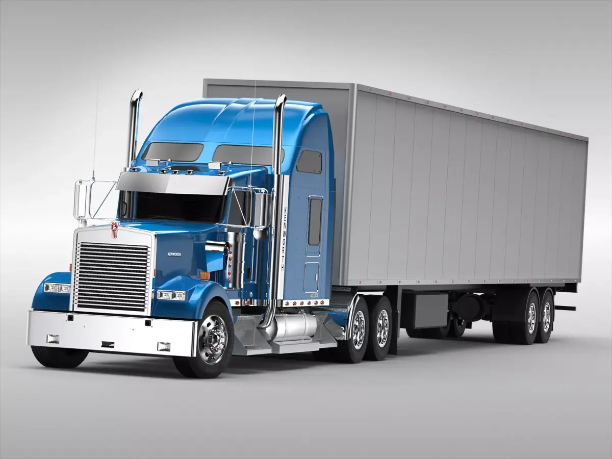 Kenworth W900 3D model
